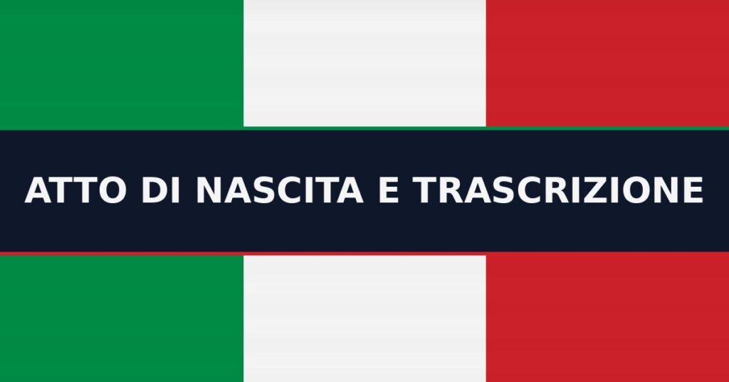 it atto nascita trascrizione it