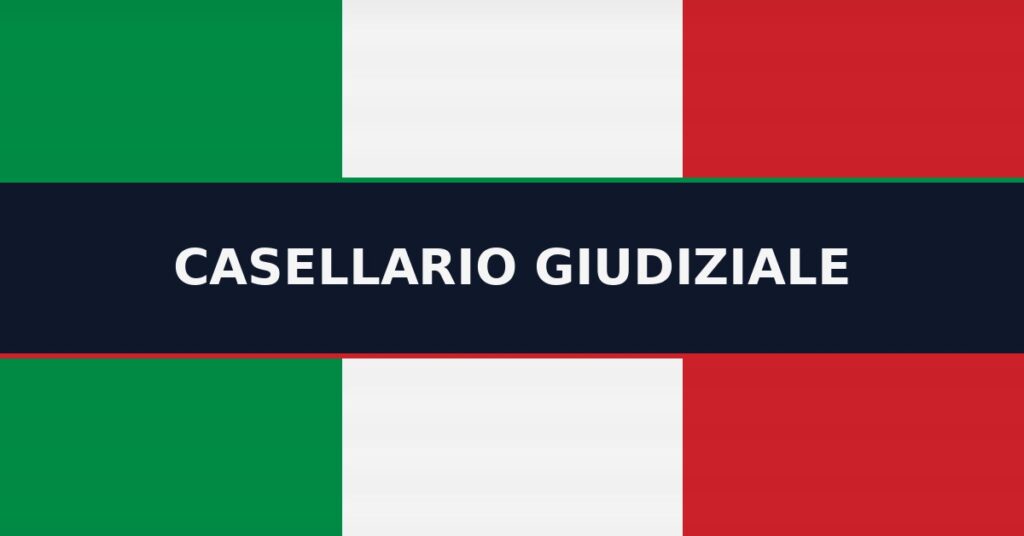 it casellario giudiziale it