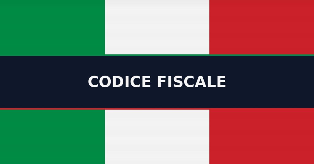 it codice fiscale it