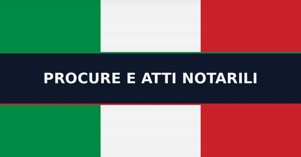 it procure atti notarili it